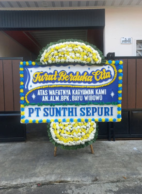 Papan Bunga Duka di Uram Jaya